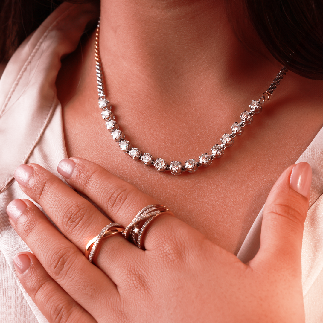 Two-Tone Treasure Necklace
