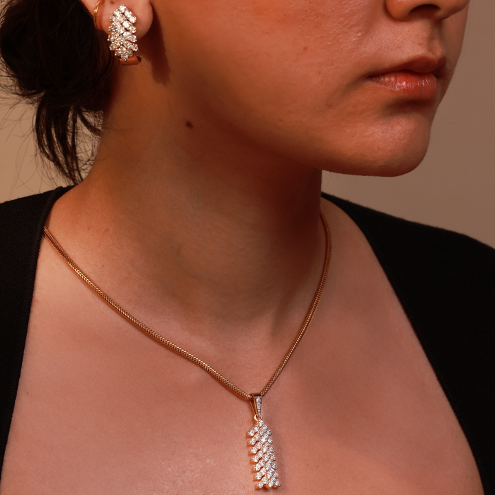 Cascading Brilliance Pendant