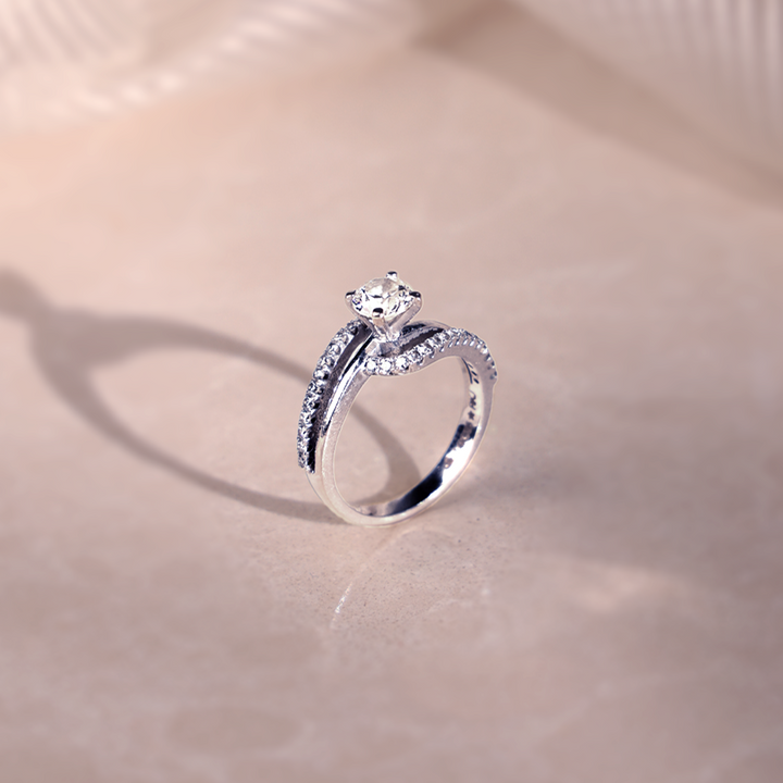 Eternity Solitaire Ring