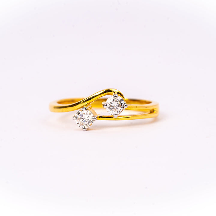 Duo of Elegance Ring
