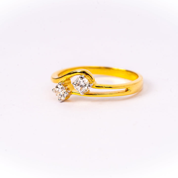 Duo of Elegance Ring