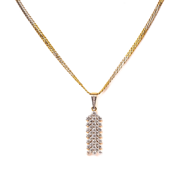 Cascading Brilliance Pendant