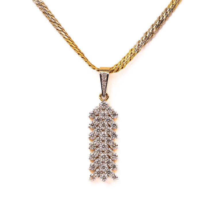 Cascading Brilliance Pendant