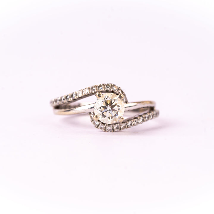 Eternity Solitaire Ring