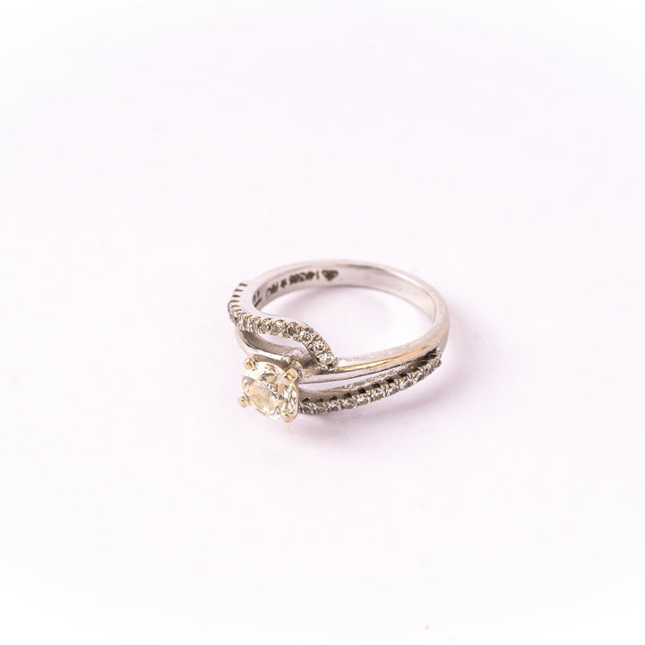 Eternity Solitaire Ring