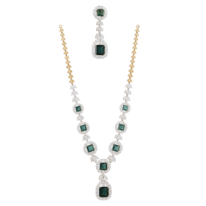 Luna Dew Diamond Necklace