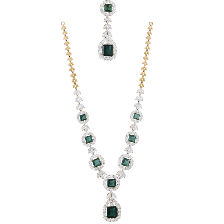 Luna Dew Diamond Necklace