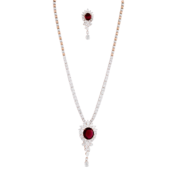 Regalia Drop Diamond Necklace