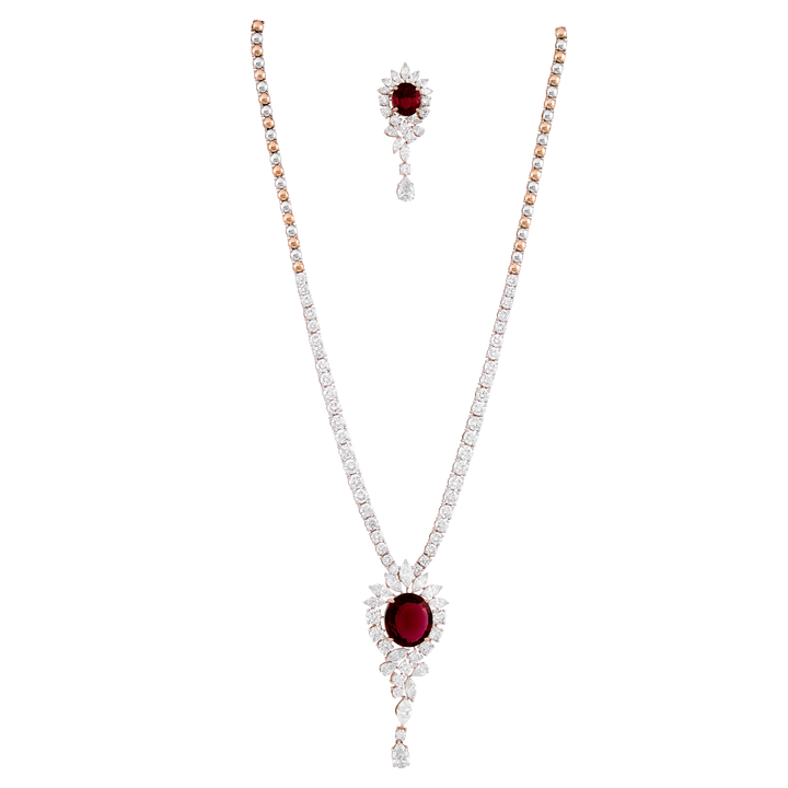 Regalia Drop Diamond Necklace