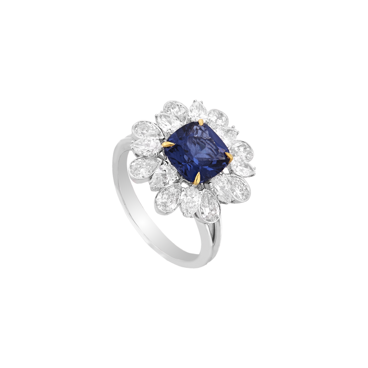 Azure Glow Ring