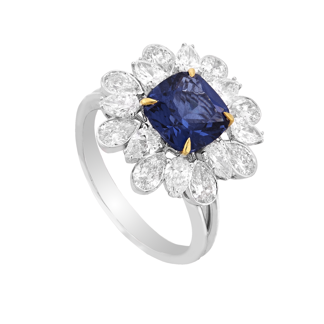 Azure Glow Ring