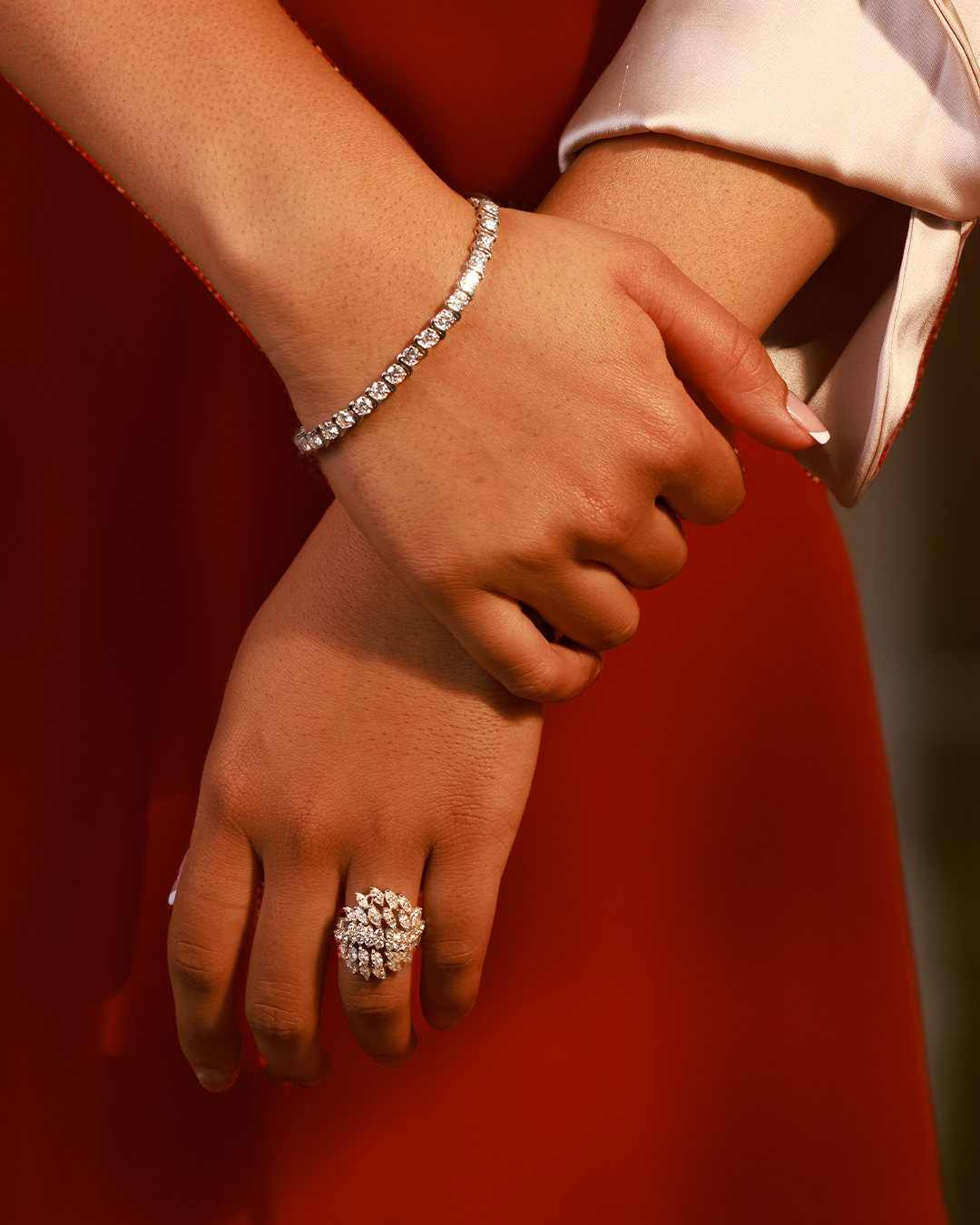 Starburst & Sparkle Ring