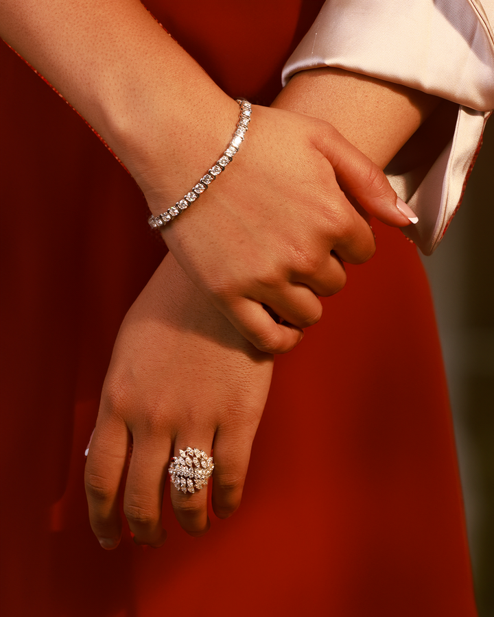 Starburst & Sparkle Ring