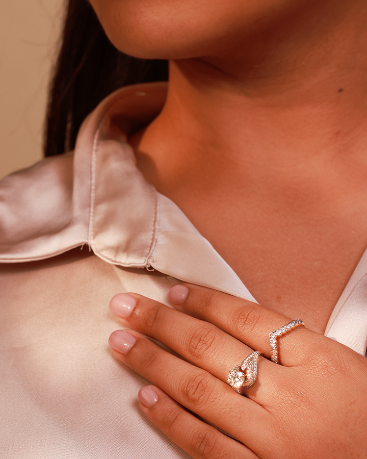 Glory Solitaire Ring