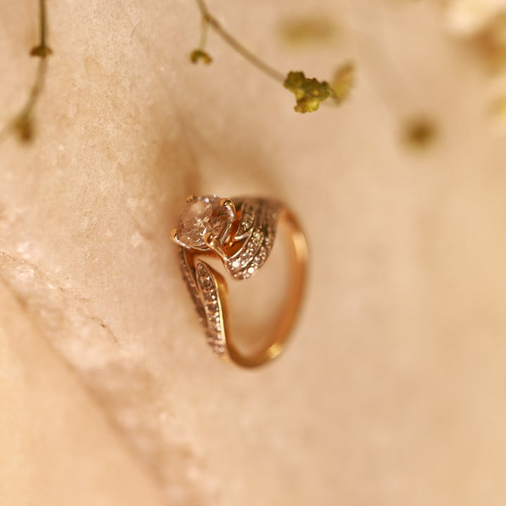 Eterna Glow 2 Carat Heavy Band Ring