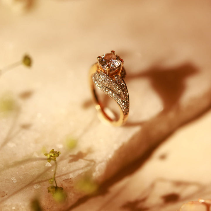 Eterna Glow 2 Carat Heavy Band Ring