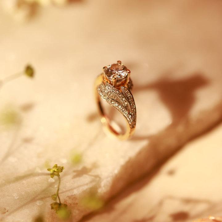Eterna Glow 2 Carat Heavy Band Ring