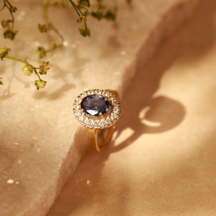 Blue Flare Ring