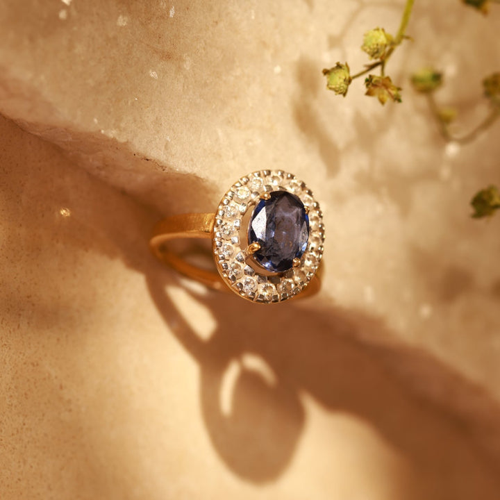 Blue Flare Ring