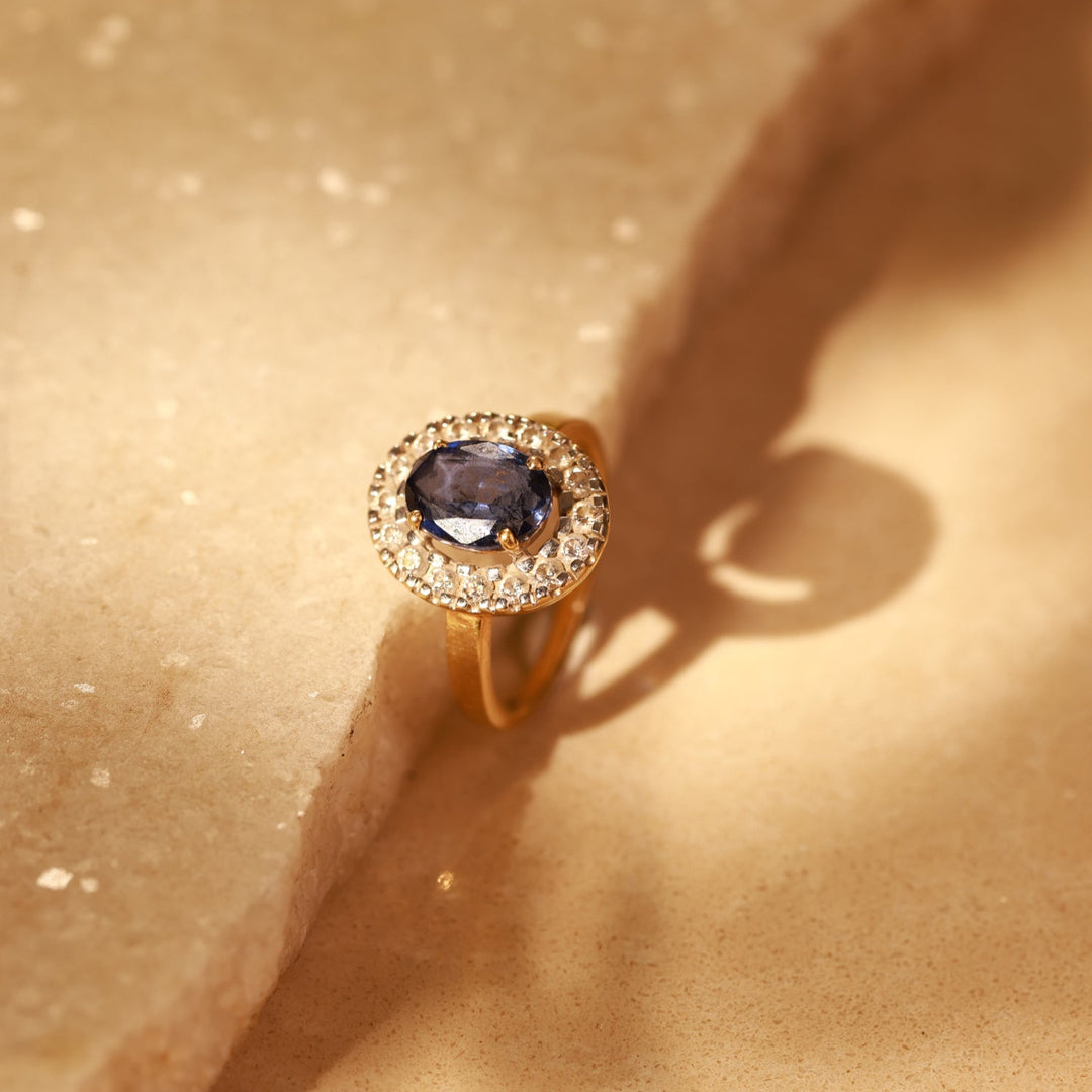 Blue Flare Ring