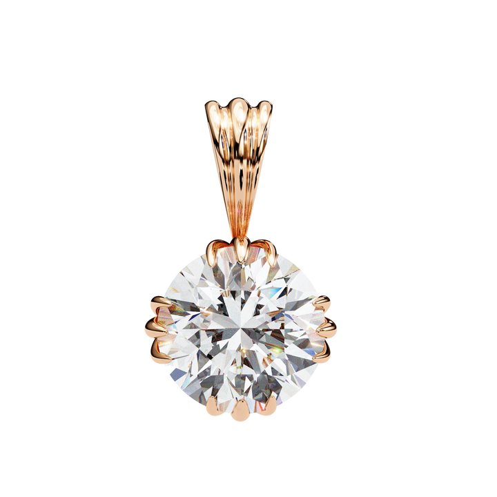 Halo Round Sparkle Pendant