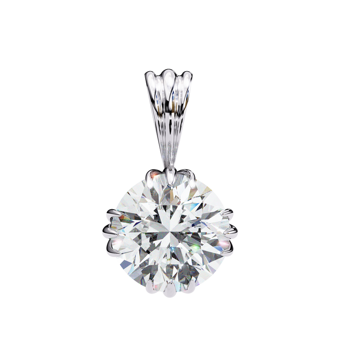 Halo Round Sparkle Pendant