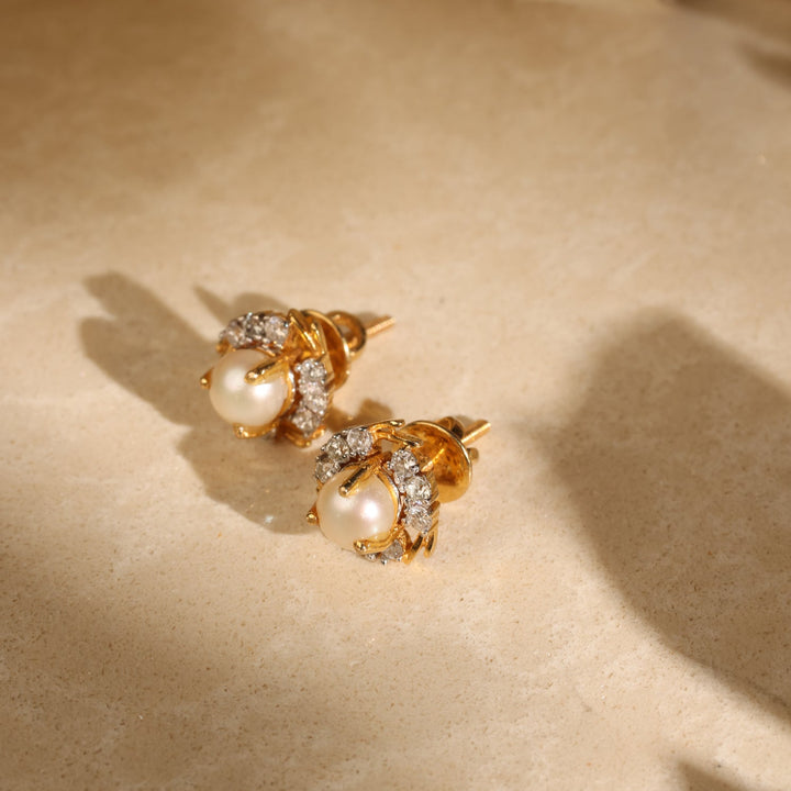 Blush Bloom studs