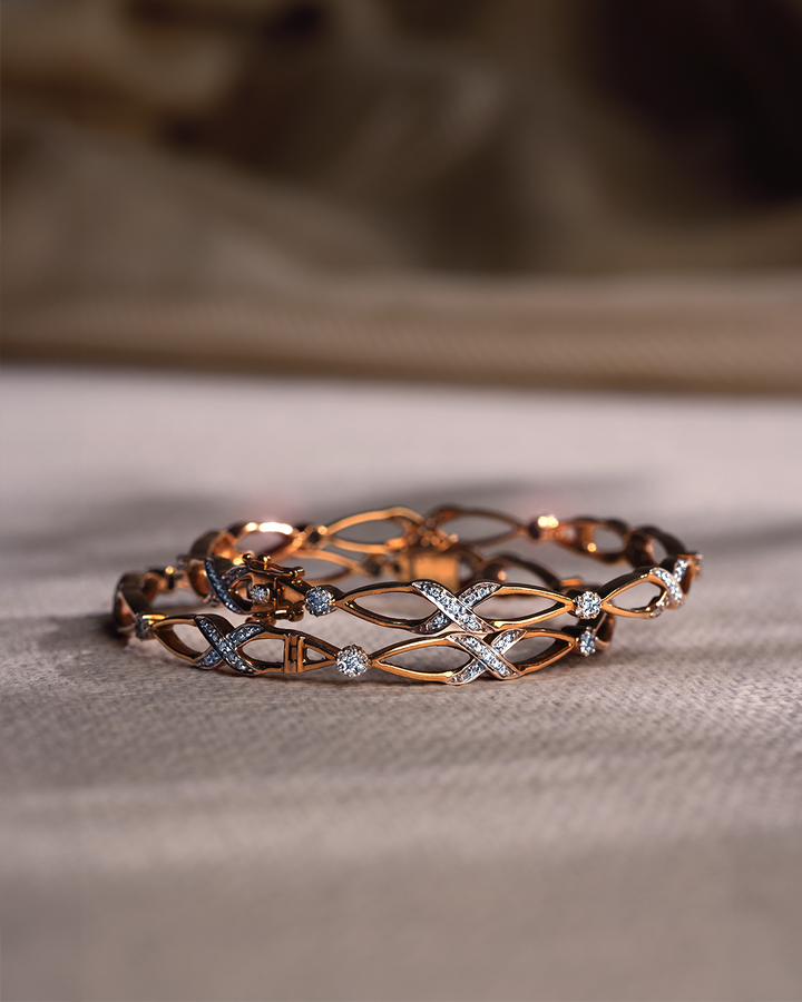 Infinity Twist Bangles