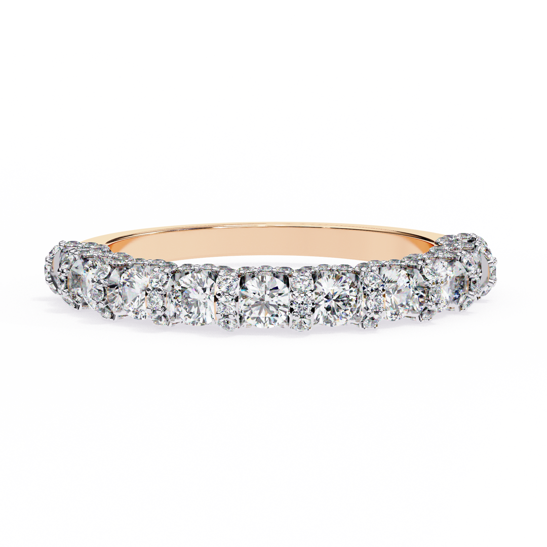 Illusion diamond band