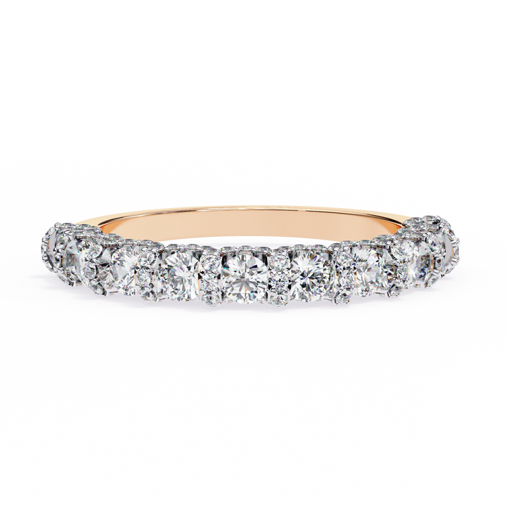 Illusion diamond band