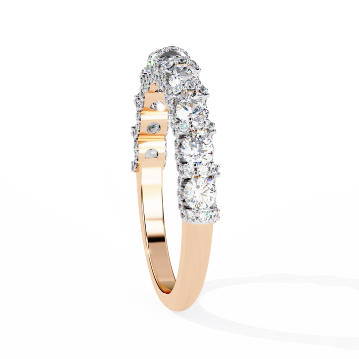 Illusion diamond band