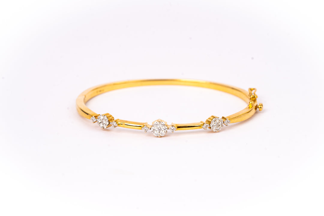 Floral Whisper Bangle