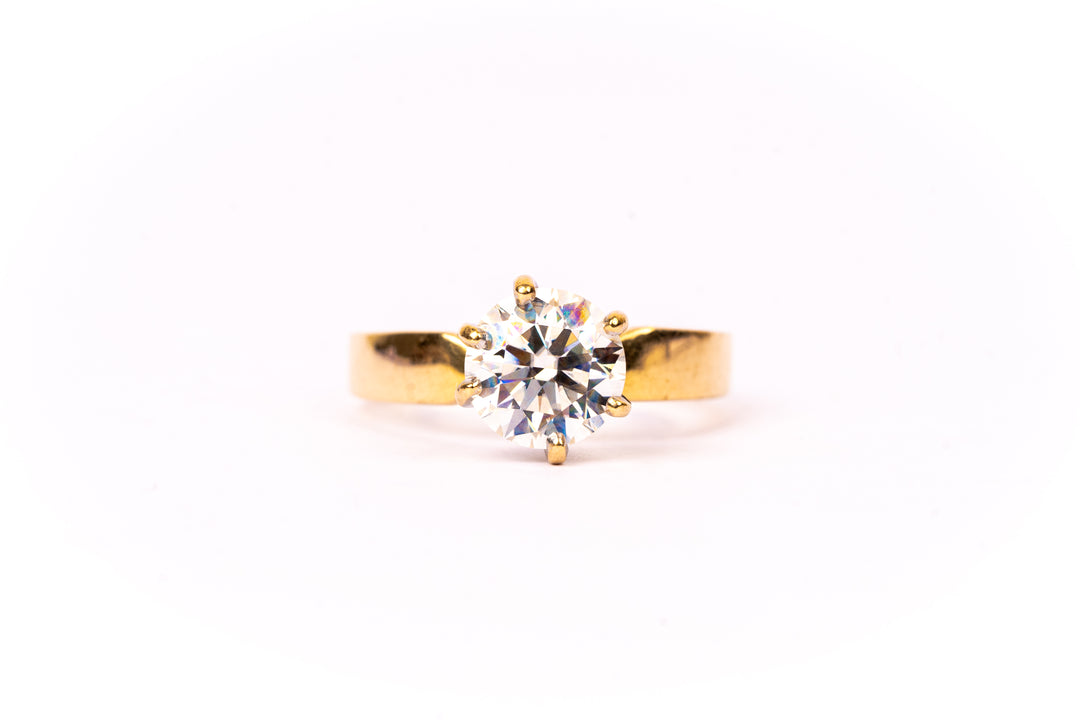 Timeless Solitaire Ring