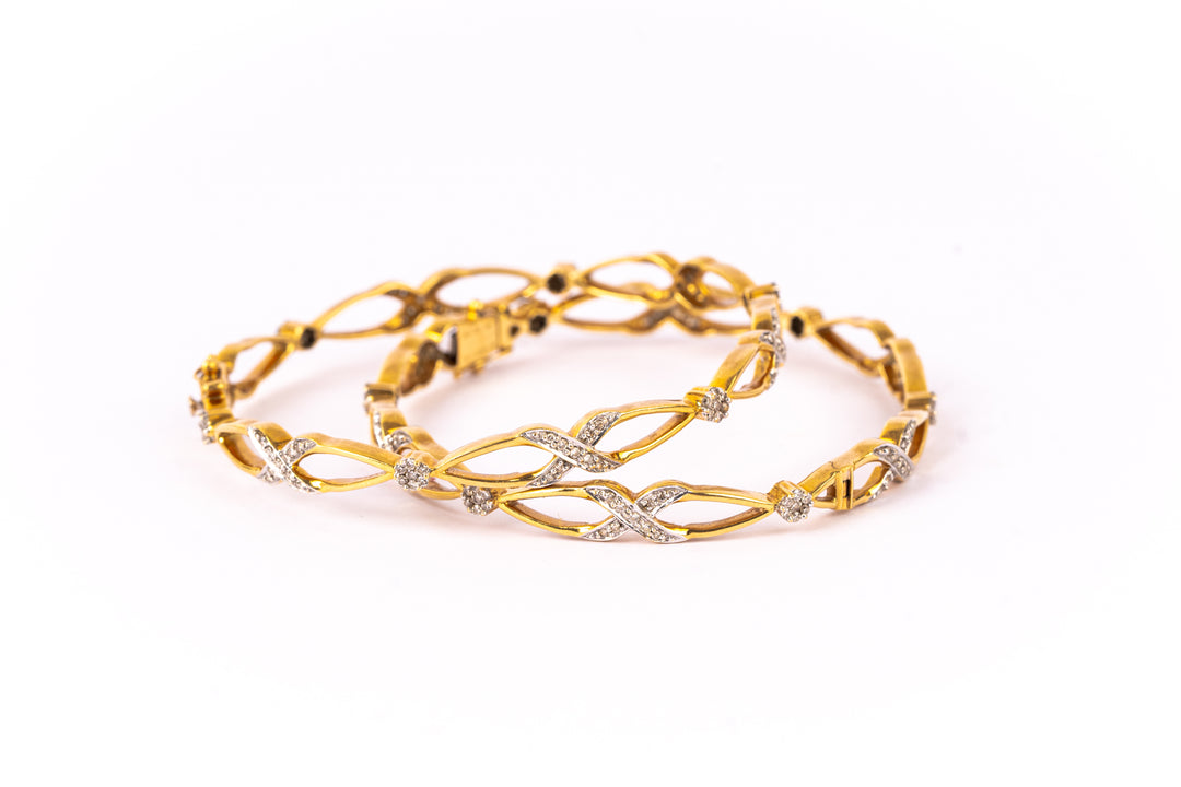 Infinity Twist Bangles
