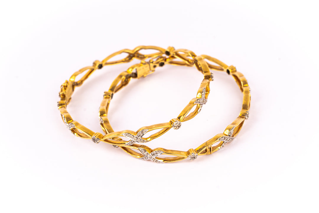 Infinity Twist Bangles