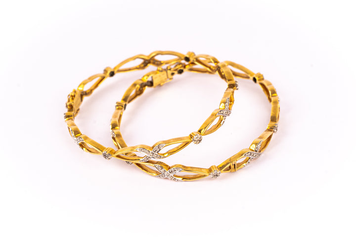 Infinity Twist Bangles