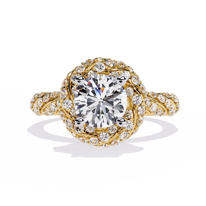 The Azure Embrace Ring