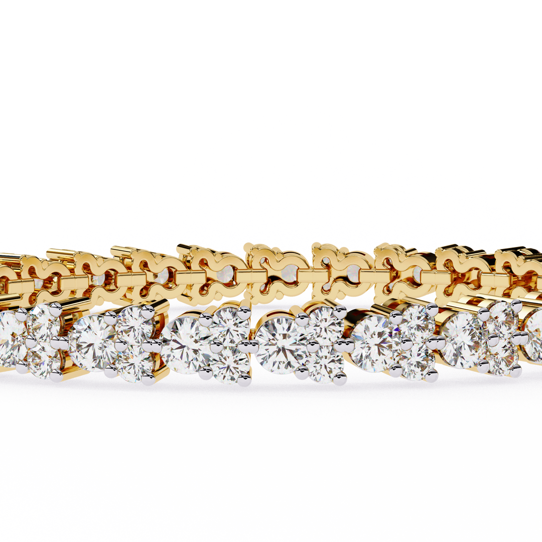 Eternal Line Diamond Tennis Bracelet