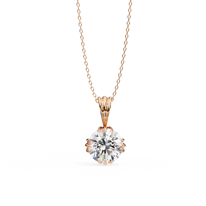 Halo Round Sparkle Pendant