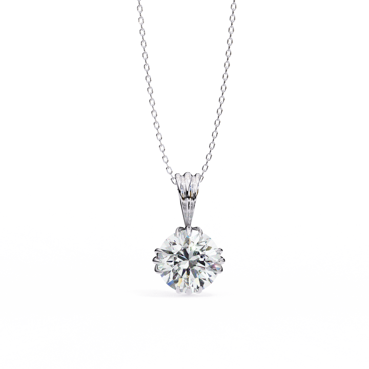 Halo Round Sparkle Pendant