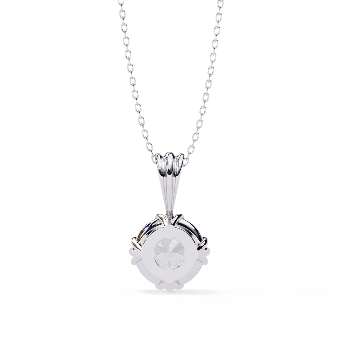 Halo Round Sparkle Pendant