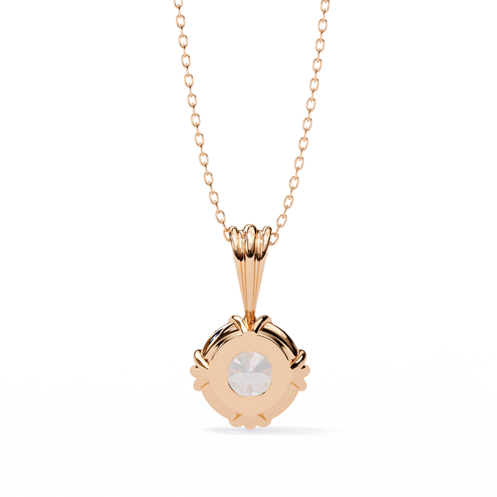 Halo Round Sparkle Pendant