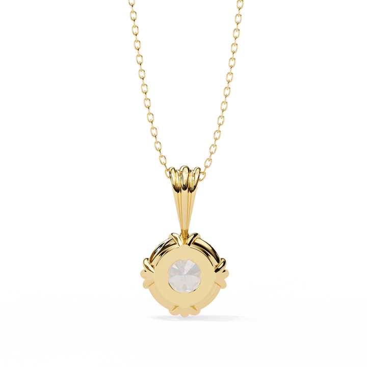 Halo Round Sparkle Pendant