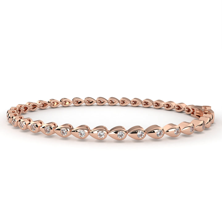 Golden Dew Diamond Bracelet