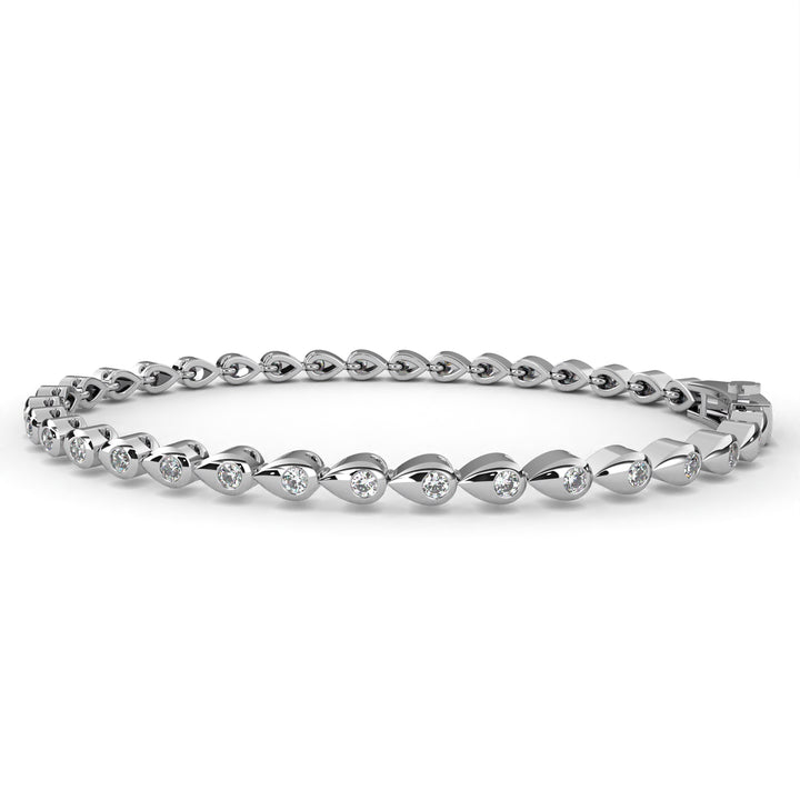 Golden Dew Diamond Bracelet