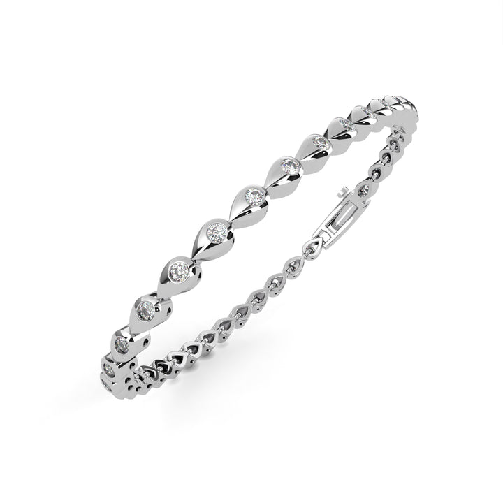 Golden Dew Diamond Bracelet