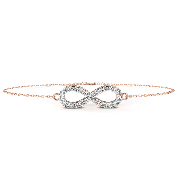 Endless Sparkle Infinity Bracelet