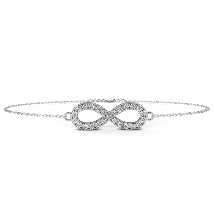 Endless Sparkle Infinity Bracelet
