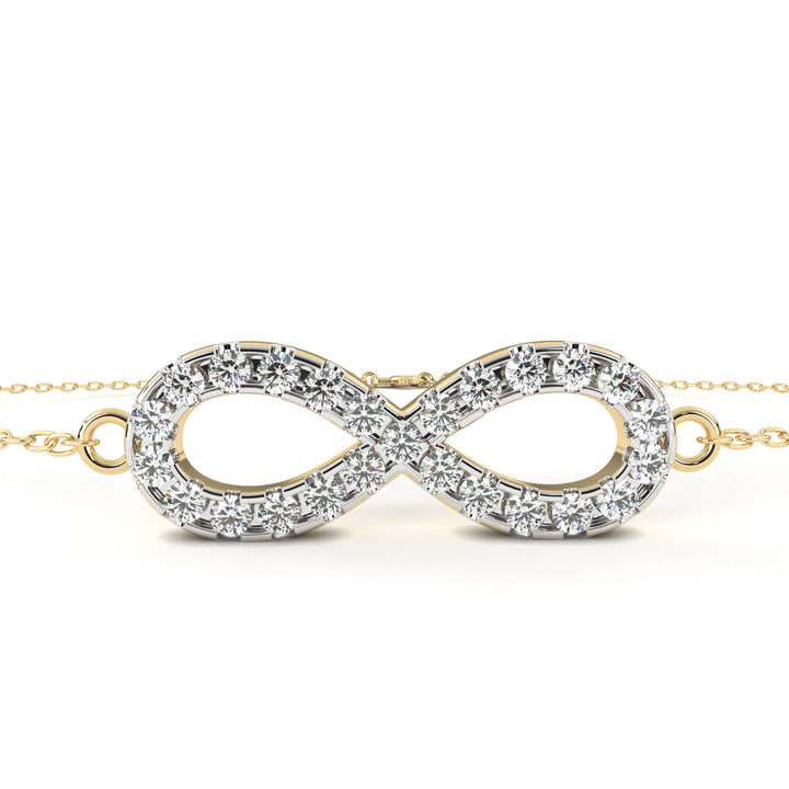 Endless Sparkle Infinity Bracelet