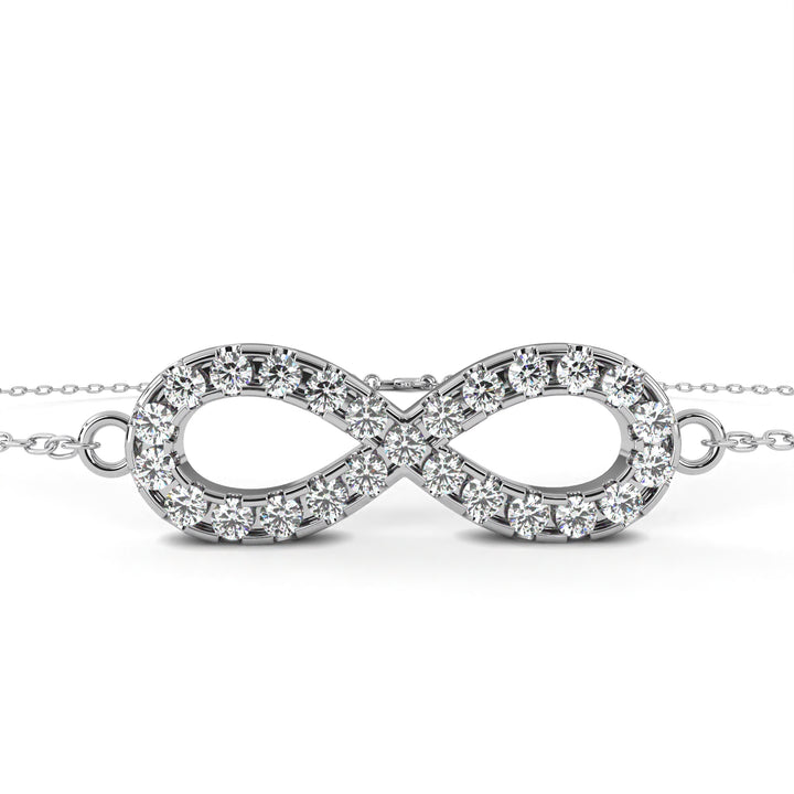 Endless Sparkle Infinity Bracelet